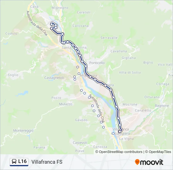 L16  Line Map