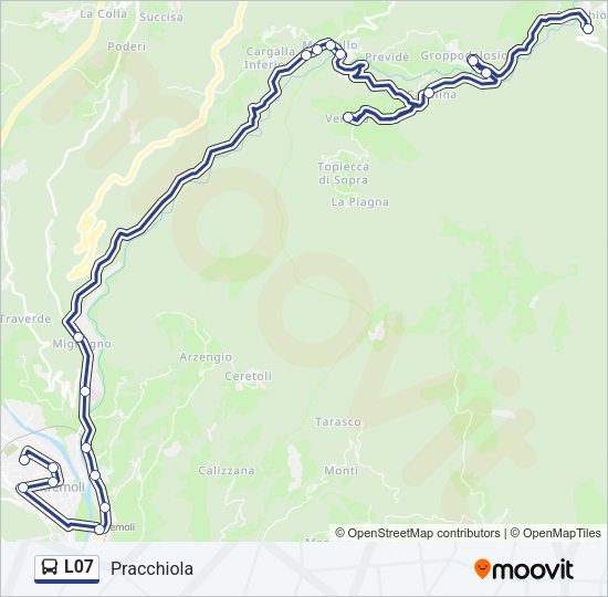 L07 Bus Line Map