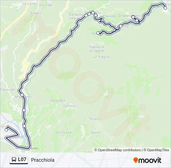 L07 Bus Line Map