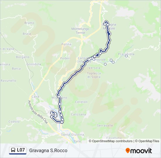 L07 Bus Line Map
