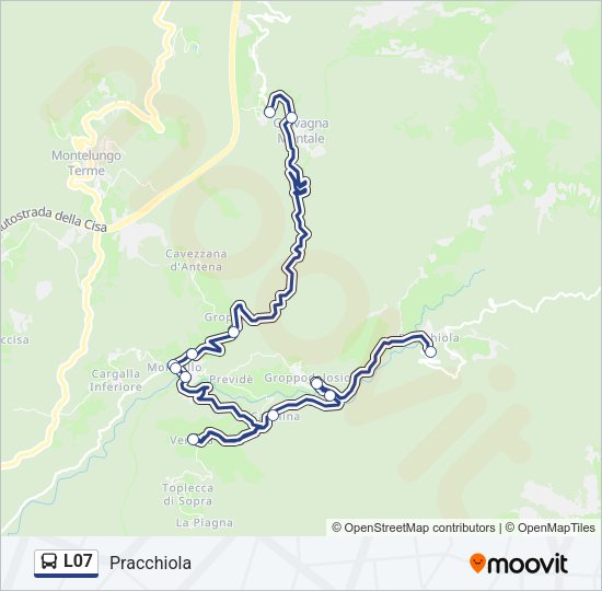 L07 Bus Line Map