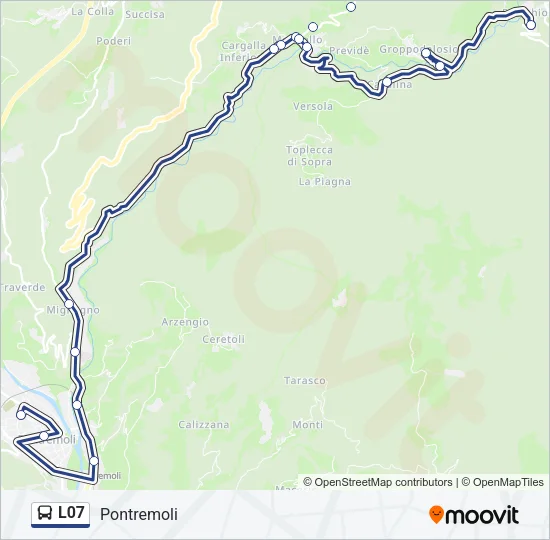 L07 Bus Line Map