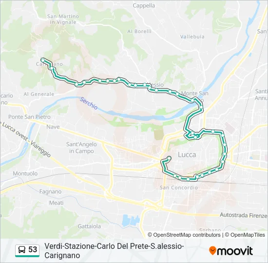 53  Line Map