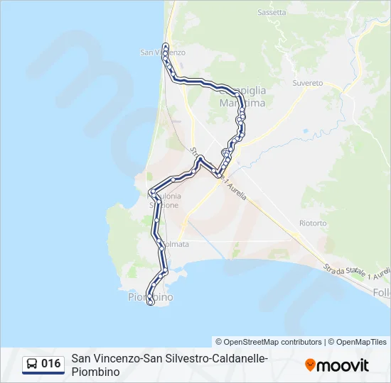 016 Bus Line Map