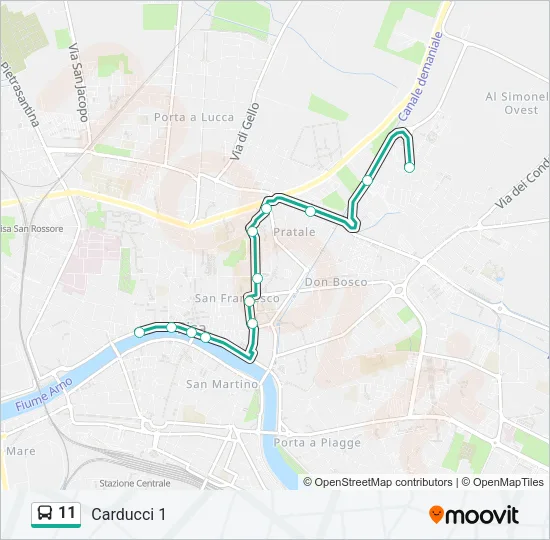 11  Line Map