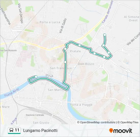 11  Line Map