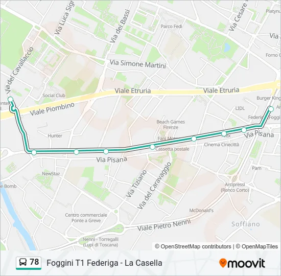 78  Line Map