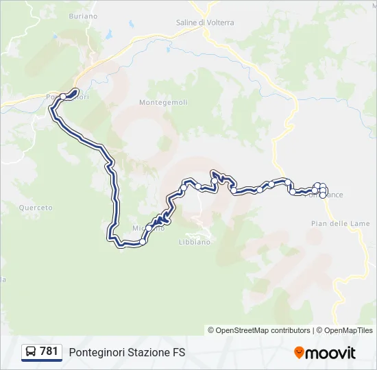 781  Line Map