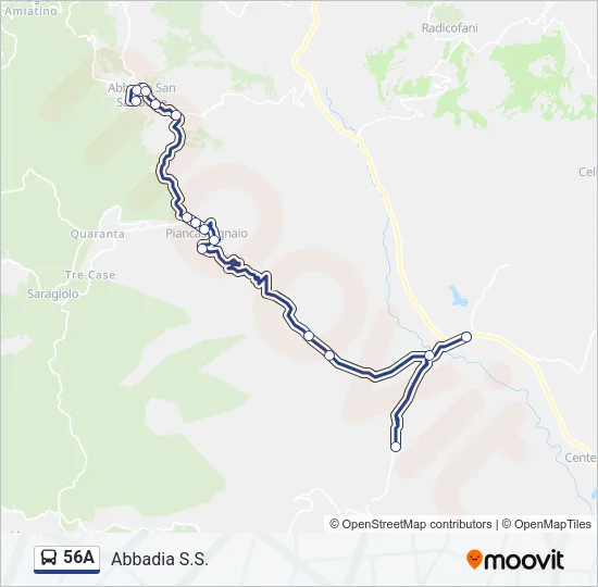 56A  Line Map