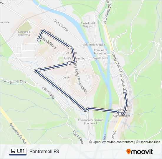L01  Line Map
