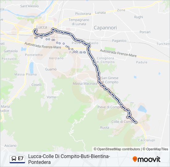 E7  Line Map