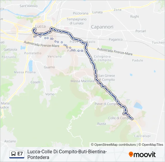 E7  Line Map