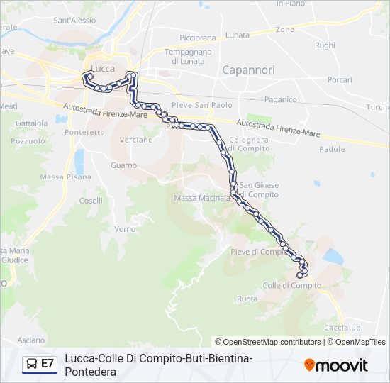 E7  Line Map