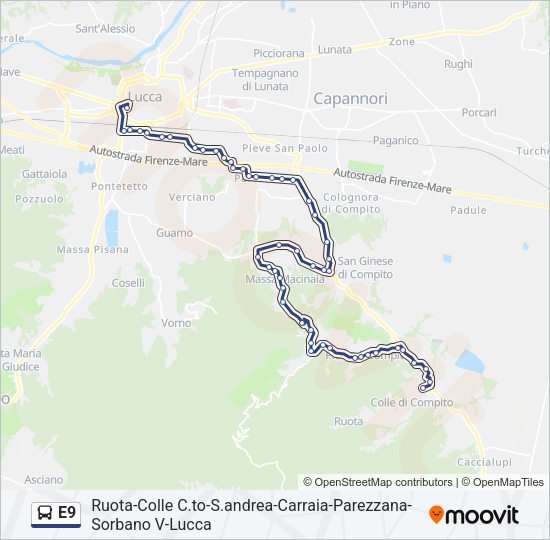 E9  Line Map