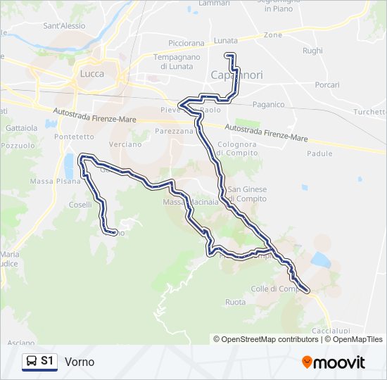 S1  Line Map