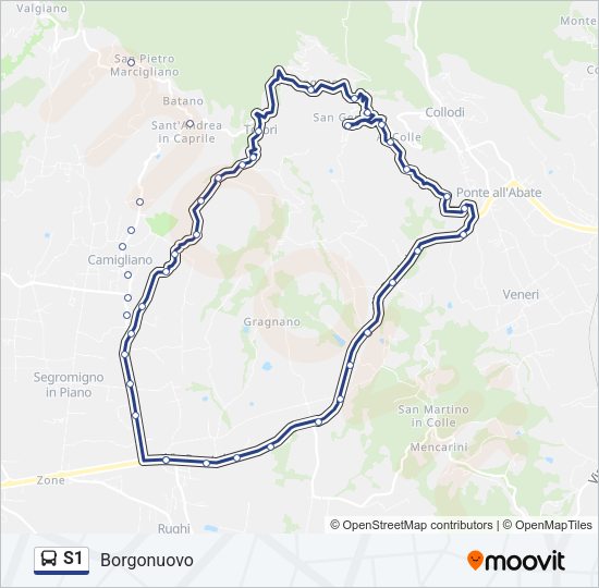 S1  Line Map