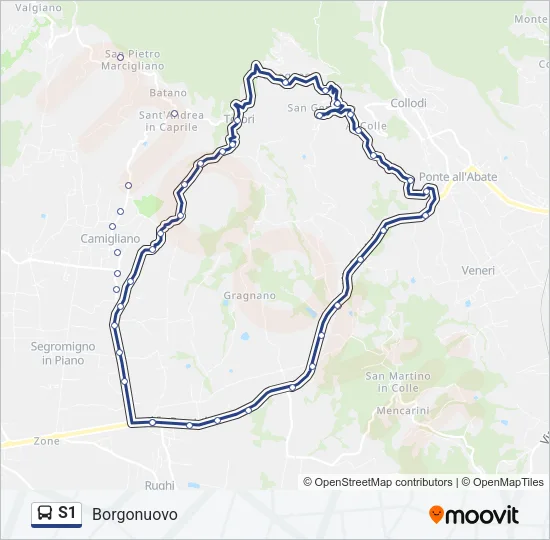 S1  Line Map