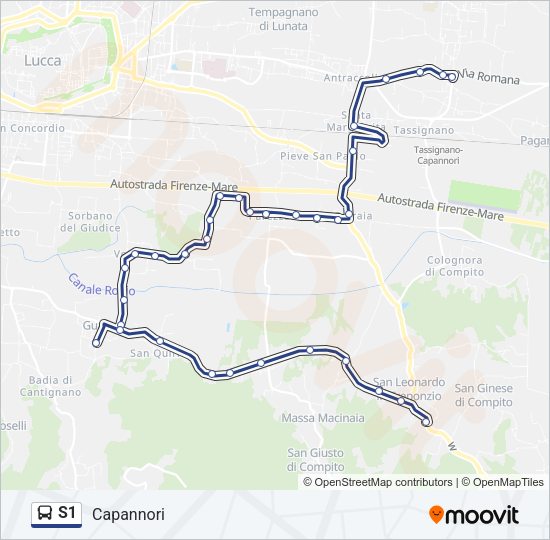 S1  Line Map