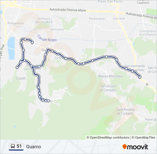 S1  Line Map