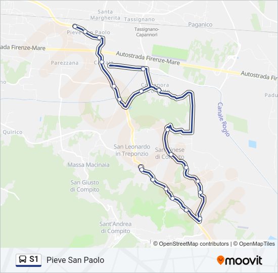 S1  Line Map