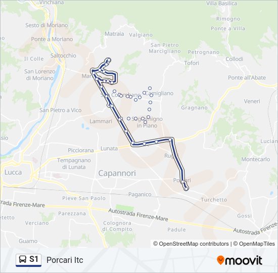 S1  Line Map