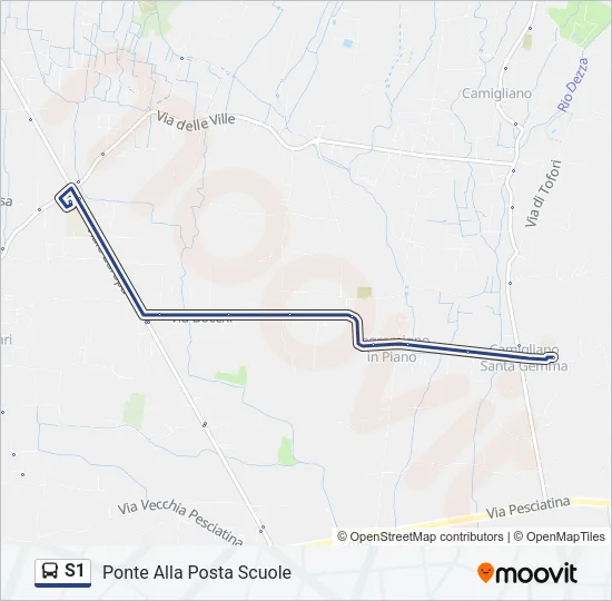 S1  Line Map