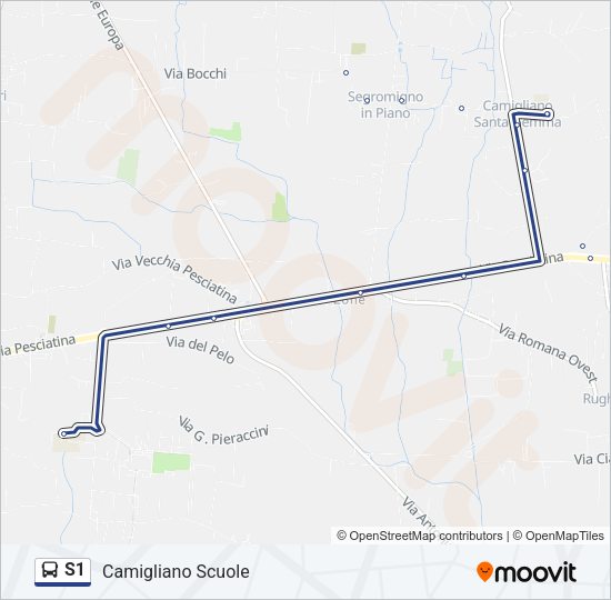 S1  Line Map