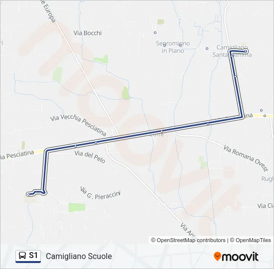 S1  Line Map