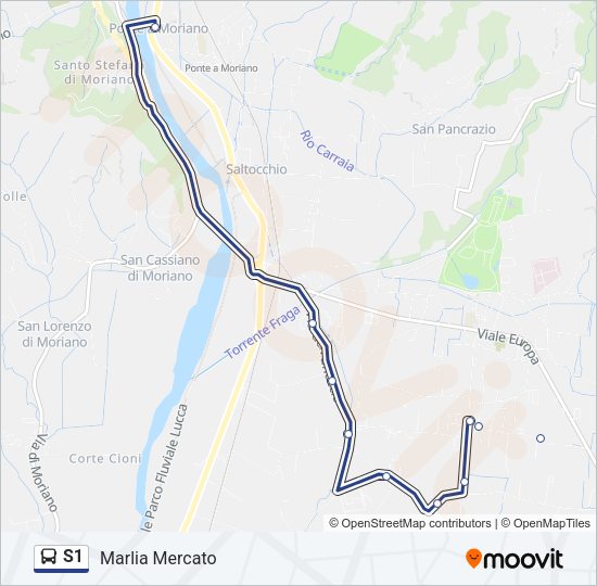 S1  Line Map