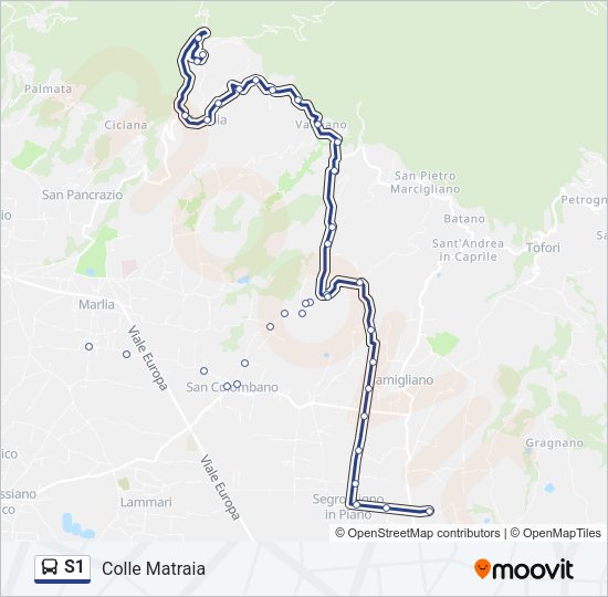 S1  Line Map