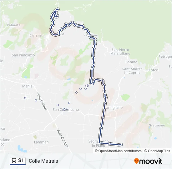 S1  Line Map