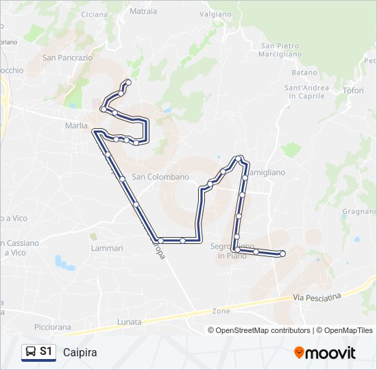 S1  Line Map