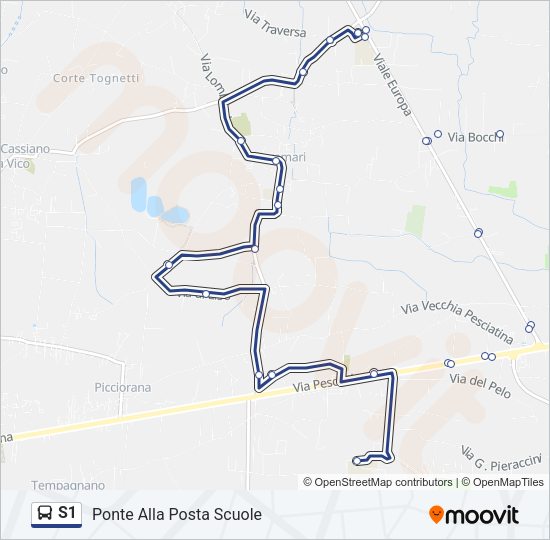 S1  Line Map