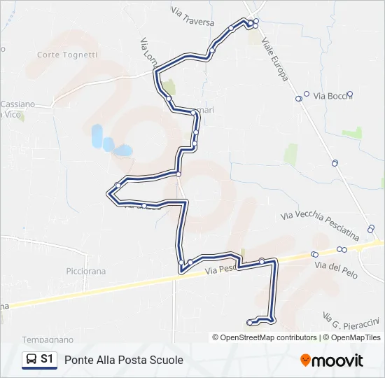 S1  Line Map