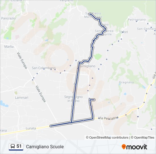 S1  Line Map