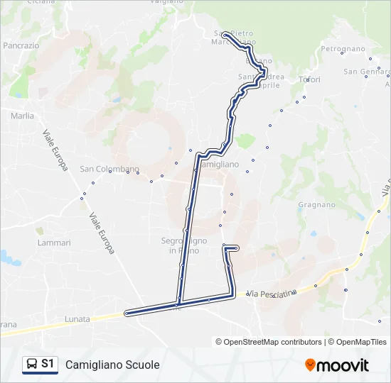S1  Line Map