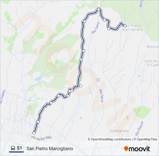S1  Line Map