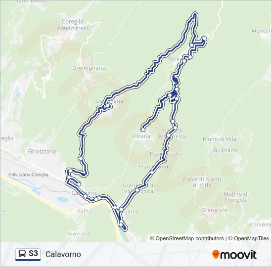 S3  Line Map