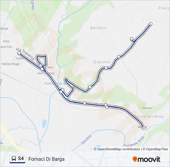 S4  Line Map