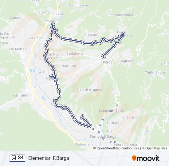 S4  Line Map