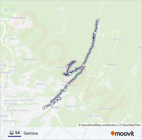 S4  Line Map