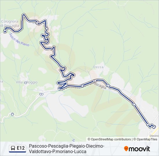 E12  Line Map