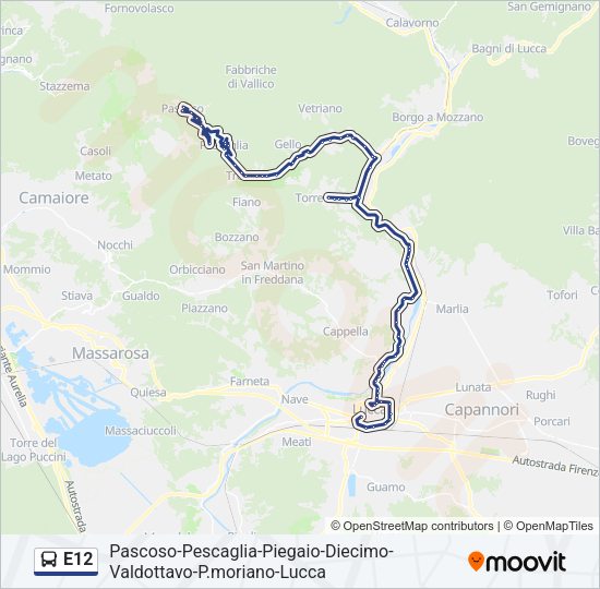 E12  Line Map