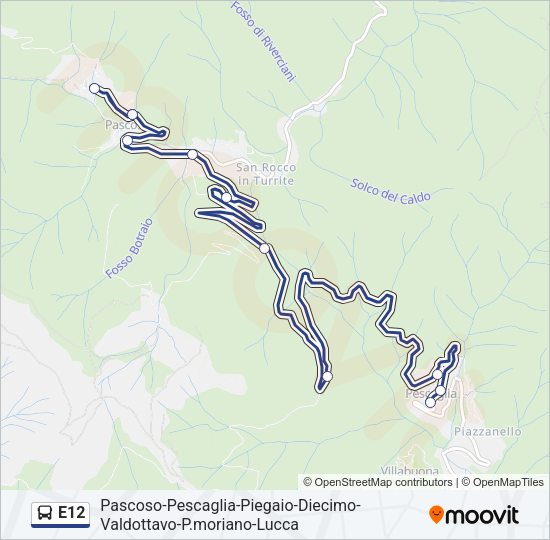 E12  Line Map