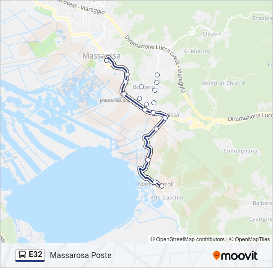 E32  Line Map