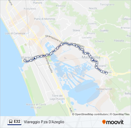 E32  Line Map