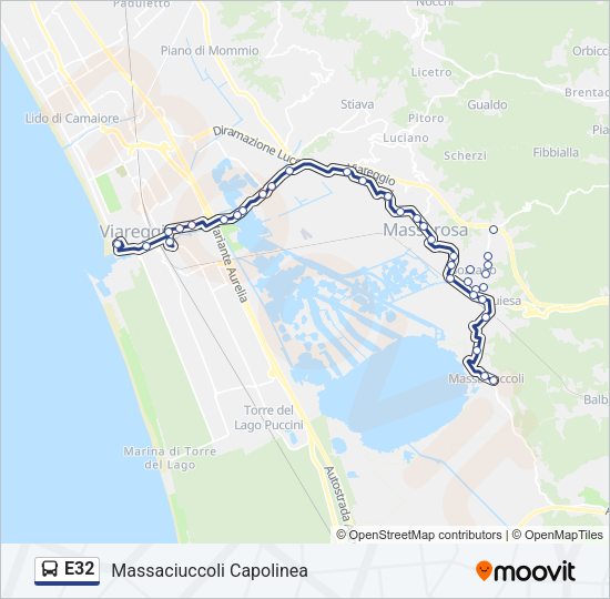 E32  Line Map
