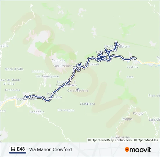 E48  Line Map