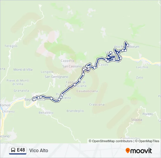 E48  Line Map