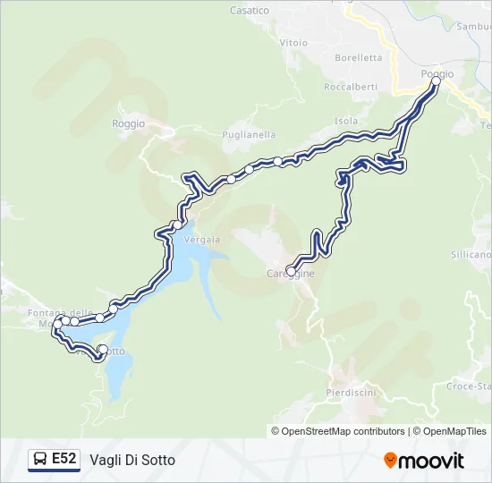 E52  Line Map